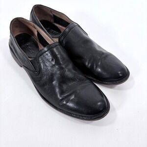 Trask Black Leather Loafer Slip On Shoes Women's 7M D15